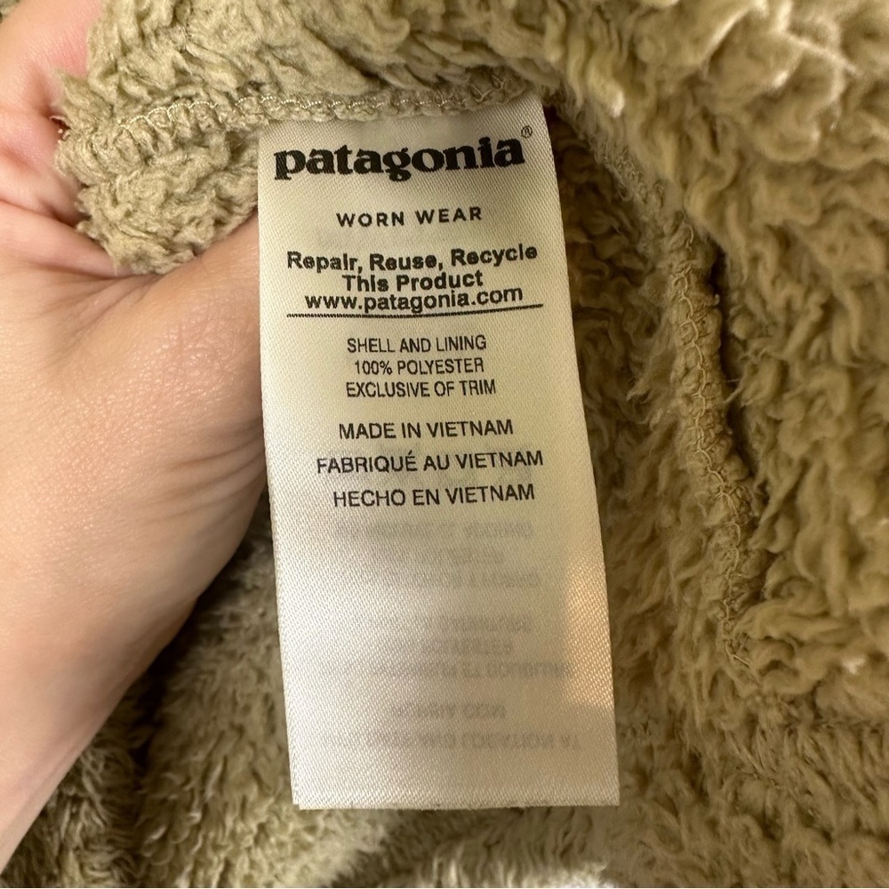 Patagonia Women's Los Gatos 1/4-Zip in El Cap Khaki Size Medium - Picture 8 of 9